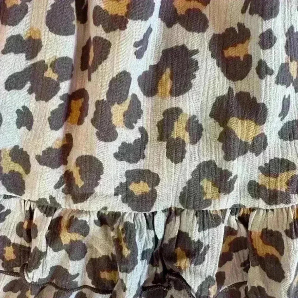 Vestique Miss Life of the Party Animal Print Top Size Small - like new - Picture 3 of 5